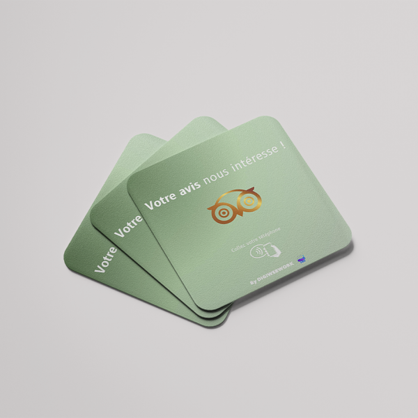 PLAQUE NFC TRIPADVISOR