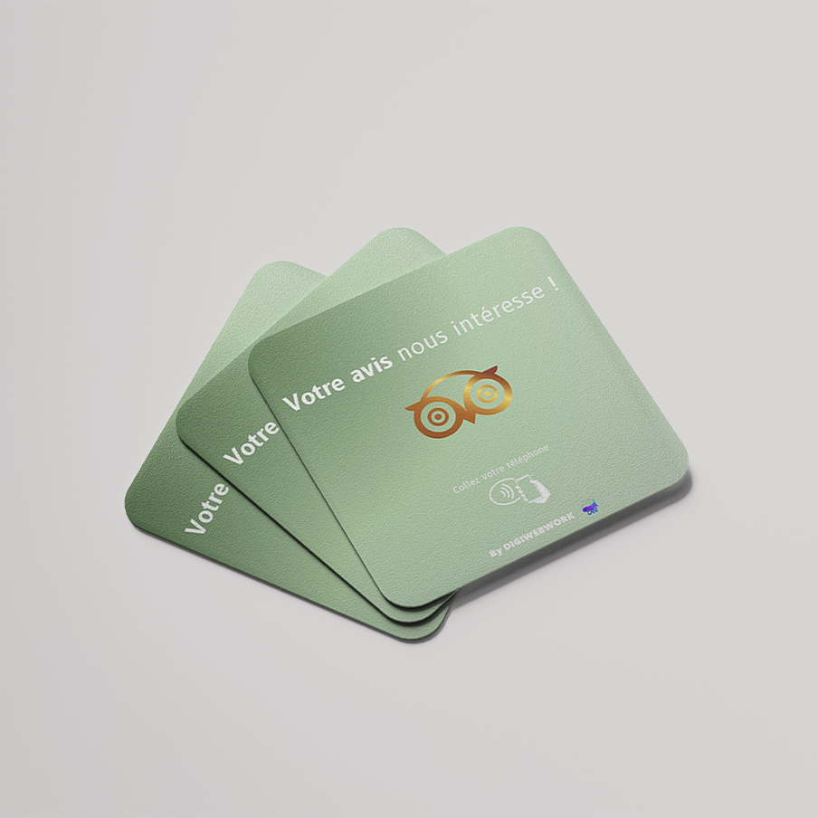 PLAQUE NFC TRIPADVISOR