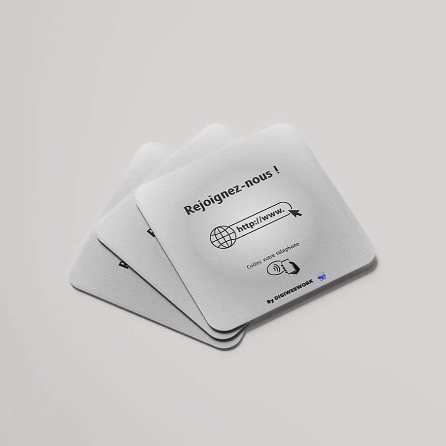 PLAQUE NFC SITE WEB