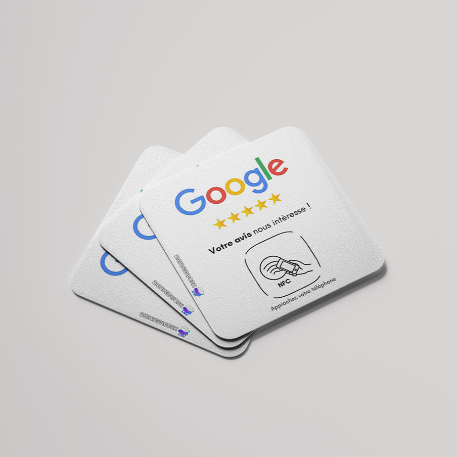 PLAQUE NFC GOOGLE